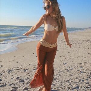 Island Hopping Bikini with Matching Beach Cover Up Pants